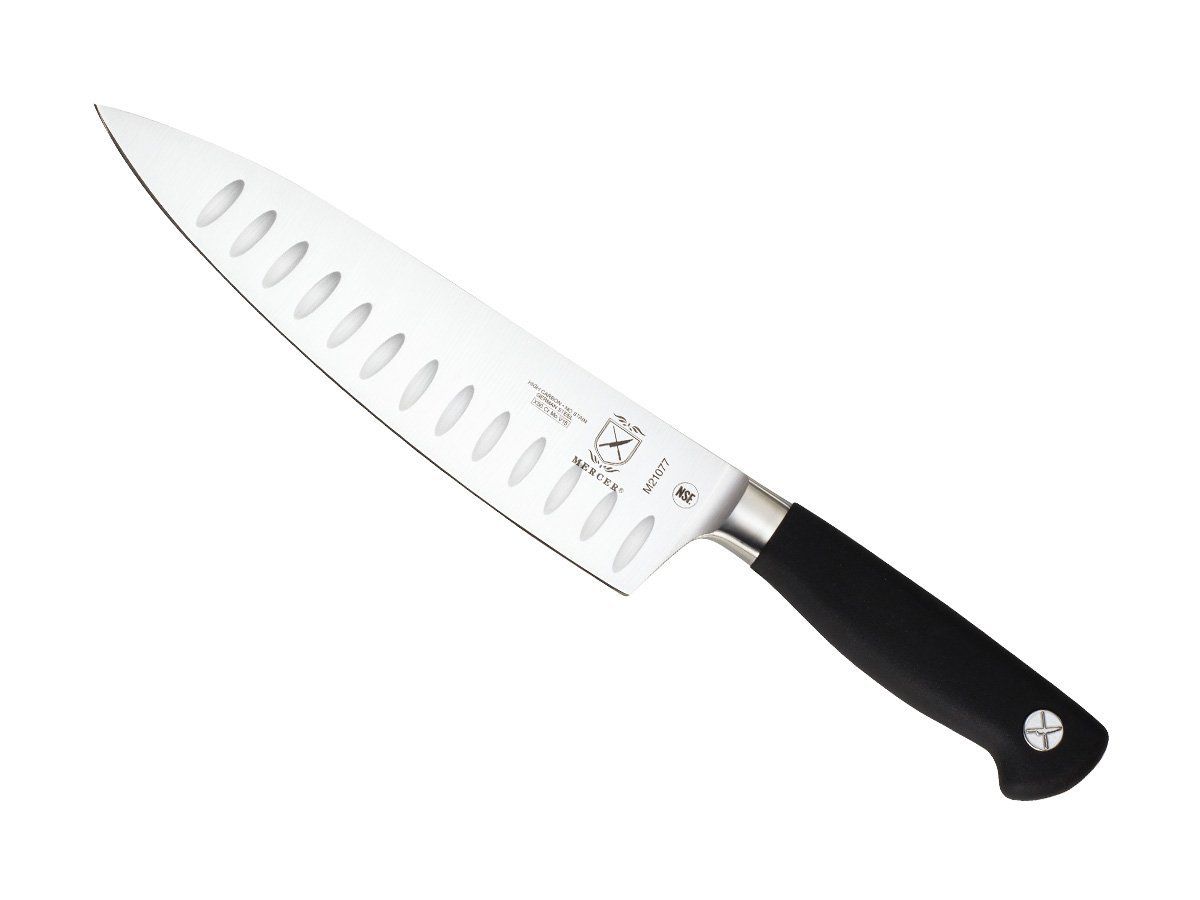 Mercer Culinary Genesis 8-Inch Granton Edge Chef's Knife