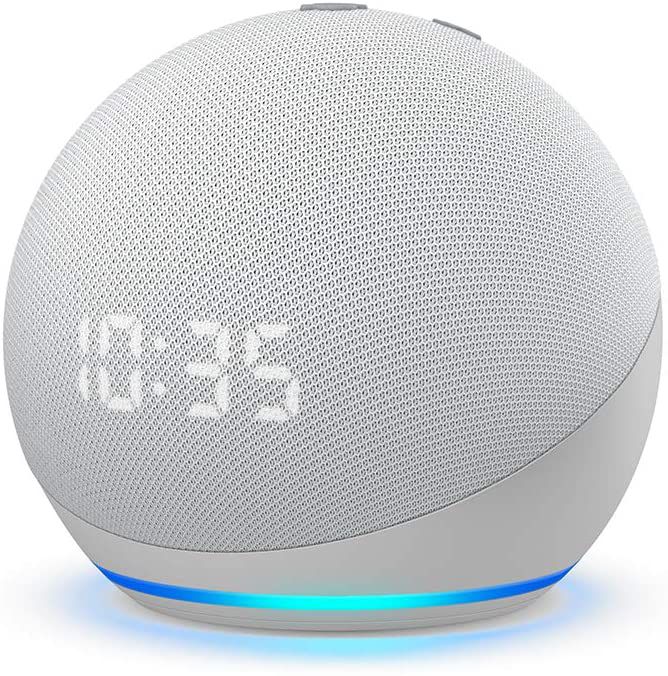 Amazon Echo Dot with Clock 4th Generation