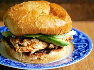 Chipotle Grilled Chicken with Avocado Sandwich