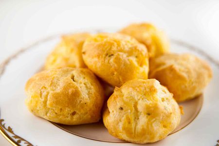 Gougeres Cheddar Cheese Puffs