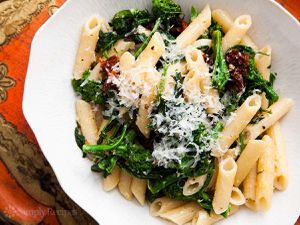 Broccoli Rabe with Pasta and Sun-dried Tomatoes