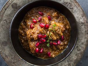 Fesenjan Persian Chicken Stew