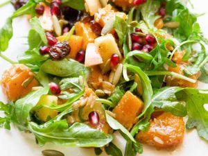 Harvest Salad with Roasted Butternut Squash