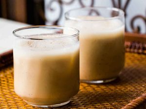 Two Glasses of Coquito