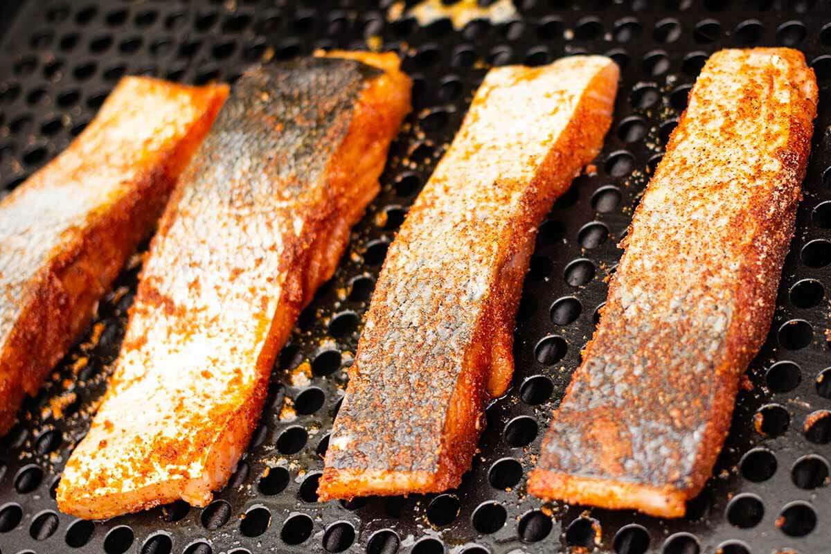 Salmon with peaches recipe grill the salmon skin side up