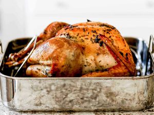 Best ever dry brined turkey after roasting