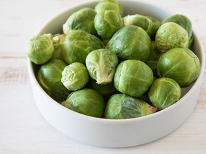 Bowl of brussels sprouts