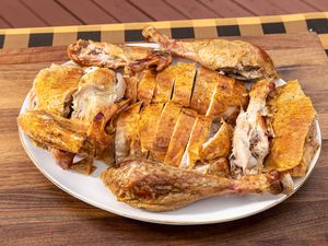 Carved turkey on a platter - How to Carve a Turkey