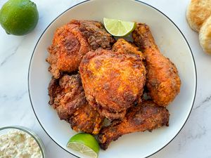 Homemade Pollo Campero-Style Air Fryer Fried Chicken